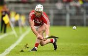 17 June 2018; Pat Horgan of Cork takes a sideline cut  during the Munster GAA Hurling Senior Championship Round 5 match between Waterford and Cork at Semple Stadium in Thurles, Tipperary. Photo by Matt Browne/Sportsfile
