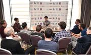 19 June 2018; Eric Lowndes during a Dublin Football press conference at the Gibson Hotel in Dublin. Photo by Sam Barnes/Sportsfile