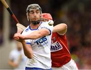 17 June 2018; Pauric Mahony of Waterford in action against Bill Cooper of Cork during the Munster GAA Hurling Senior Championship Round 5 match between Waterford and Cork at Semple Stadium in Thurles, Tipperary. Photo by Matt Browne/Sportsfile