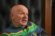 19 June 2018; Donegal manager Declan Bonner during a Donegal GAA Football press conference at Donegal Council offices in Lifford, Donegal. Photo by Oliver McVeigh/Sportsfile