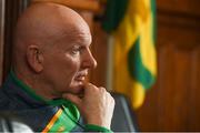 19 June 2018; Donegal manager Declan Bonner during a Donegal GAA Football press conference at Donegal Council offices in Lifford, Donegal. Photo by Oliver McVeigh/Sportsfile