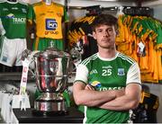 19 June 2018; Tomas Corrigan of Fermanagh during an Ulster GAA Senior Football Championship Final press conference at O'Neill's Sports Store in Strabane, Co. Tyrone. Photo by Oliver McVeigh/Sportsfile