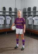 20 June 2018; The Ladies Gaelic Football Association and Orreco have announced a groundbreaking technology partnership which will see LGFA promote a new app for women, created by the world-leading Irish sports data, biomarker and performance experts. FitrWoman provides personalised day-to-day evidence based training and nutrition suggestions tailored to the changing hormones in a woman’s menstrual cycle. Pictured at the launch is Bernie Breen of Wexford at Croke Park in Dublin. Photo by Piaras Ó Mídheach/Sportsfile