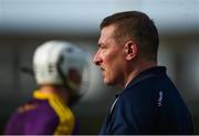 20 June 2018; Wexford manager Tom Mulally prior to the Bord Gáis Energy Leinster GAA Hurling U21 Championship Semi-Final match between Dublin and Wexford at Parnell Park in Dublin. Photo by David Fitzgerald/Sportsfile