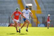 20 June 2018; Conor Prunty of Waterford in action against Mark Coleman of Cork during the Bord Gais Energy Munster Under 21 Hurling Championship Semi-Final match between Cork and Waterford at Pairc Ui Chaoimh in Cork. Photo by Eóin Noonan/Sportsfile