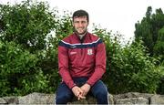 25 June 2018; David Burke of Galway poses for a portrait following a Galway Hurling press conference at the Loughrea Hotel & SPA, in Loughrea, Co. Galway. Photo by Harry Murphy/Sportsfile