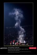 12 April 2018; The British & Irish Lions and Maori All Blacks engage in a scrum during a match at Rotorua International Stadium in Rotorua, New Zealand. Photo by Stephen McCarthy/Sportsfile