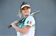 24 June 2018; The Olympic Council of Ireland held its Annual General Meeting today at the National Sports Campus in Dublin. The meeting saw the induction of three new National Governing Bodies for membership: Softball Ireland, Onakai and Mountaineering Ireland. Pictured at the event is softball player Caitlyne De Lange. Photo by Ramsey Cardy/Sportsfile