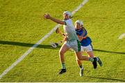 21 June 2018; Jamie Power of Limerick in action against Lyndon Fairbrother of Tipperary during the Bord Gais Energy Munster Under 21 Hurling Championship Semi-Final match between Tipperary and Limerick at Semple Stadium in Thurles, Tipperary. Photo by Eóin Noonan/Sportsfile