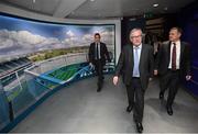 22 June 2018; President of the European Commission Jean-Claude Juncker during a visit to Croke Park in Dublin. Photo by Stephen McCarthy/Sportsfile