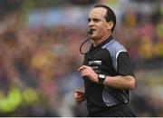 17 June 2018; Referee David Coldrick during the Connacht GAA Football Senior Championship Final match between Roscommon and Galway at Dr Hyde Park in Roscommon. Photo by Piaras Ó Mídheach/Sportsfile