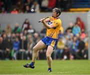 17 June 2018; Jamie Shanahan of Clare during the Munster GAA Hurling Senior Championship Round 5 match between Clare and Limerick at Cusack Park in Ennis, Clare. Photo by Ray McManus/Sportsfile