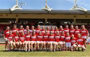 23 June 2018; The Cork squad prior to the TG4 Munster Ladies Senior Football Final match between Cork and Kerry at CIT in Bishopstown, Cork. Photo by Eóin Noonan/Sportsfile