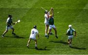 23 June 2018; Kevin O'Loughlin of London in action against Mark Moloney of Kildare during the Christy Ring Cup Final match between London and Kildare at Croke Park in Dublin. Photo by David Fitzgerald/Sportsfile