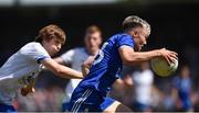 23 June 2018; Conor McCarthy of Monaghan in action against Aidan Trihy of Waterford during the GAA Football All-Ireland Senior Championship Round 2 match between Waterford and Monaghan at Fraher Field in Dungarvan, Waterford. Photo by Daire Brennan/Sportsfile