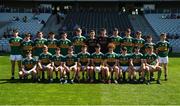 23 June 2018; The Kerry squad prior to the Electric Ireland Munster GAA Football Minor Championship Final match between Kerry and Clare at Páirc Ui Chaoimh in Cork. Photo by Stephen McCarthy/Sportsfile