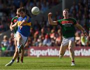 23 June 2018; Robbie Kiely of Tipperary in action against Colm Boyle of Mayo during the GAA Football All-Ireland Senior Championship Round 2 match between Tipperary and Mayo at Semple Stadium in Thurles, Tipperary. Photo by Ray McManus/Sportsfile