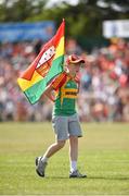 23 June 2018; Carlow supporter Brandon Cassidy on the pitch at half time during the GAA Football All-Ireland Senior Championship Round 2 match between Carlow and Tyrone at Netwatch Cullen Park in Carlow. Photo by Matt Browne/Sportsfile