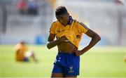 23 June 2018; Chibby Okoye of Clare following the Electric Ireland Munster GAA Football Minor Championship Final match between Kerry and Clare at Páirc Ui Chaoimh in Cork. Photo by Stephen McCarthy/Sportsfile