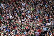 23 June 2018; A section of the 11,257 supporters who attended the game watch on from the main stand during the GAA Football All-Ireland Senior Championship Round 2 match between Tipperary and Mayo at Semple Stadium in Thurles, Tipperary. Photo by Ray McManus/Sportsfile