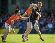 23 June 2018; Sean Carrabine of Sligo in action against Aidan Forker of Armagh during the GAA Football All-Ireland Senior Championship Round 2 match between Sligo and Armagh at Markievicz Park in Sligo. Photo by Oliver McVeigh/Sportsfile