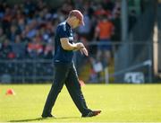 23 June 2018; Armagh manager Kieran McGeeney checking his watch before the GAA Football All-Ireland Senior Championship Round 2 match between Sligo and Armagh at Markievicz Park in Sligo. Photo by Oliver McVeigh/Sportsfile