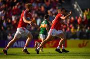 23 June 2018; Mark Collins of Cork celebrates after scoring his side's second goal during the Munster GAA Football Senior Championship Final match between Cork and Kerry at Páirc Ui Chaoimh in Cork. Photo by Eóin Noonan/Sportsfile