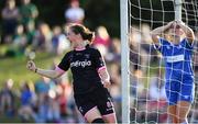 23 June 2018; Edel Kennedy of Wexford Youth Womens FC celebrates scoring her side's first goal during the Continental Tyres WNL match between Limerick WFC and Wexford Youths WFC at the University of Limerick in Limerick. Photo by Harry Murphy/Sportsfile