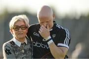 23 June 2018; A disappointed Charles Harrison of Sligo being consoled by his mother Anne Harrison after playing his last game for Sligo the GAA Football All-Ireland Senior Championship Round 2 match between Sligo and Armagh at Markievicz Park in Sligo. Photo by Oliver McVeigh/Sportsfile