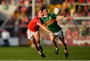 23 June 2018; Paul Murphy of Kerry in action against Sean White of Cork during the Munster GAA Football Senior Championship Final match between Cork and Kerry at Páirc Ui Chaoimh in Cork. Photo by Eóin Noonan/Sportsfile