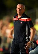 23 June 2018; Louth manager Pete McGrath during the GAA Football All-Ireland Senior Championship Round 2 match between Leitrim and Louth at Páirc Seán Mac Diarmada in Carrick-on-Shannon, Co. Leitrim. Photo by Ramsey Cardy/Sportsfile