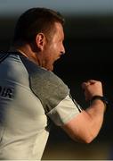 23 June 2018; Kildare manager Cian O'Neill reacts during the GAA Football All-Ireland Senior Championship Round 2 match between Longford and Kildare at Glennon Brothers Pearse Park in Longford. Photo by Piaras Ó Mídheach/Sportsfile
