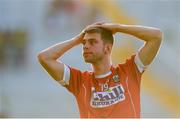 23 June 2018; A dejected Cian Kiely of Cork following the Munster GAA Football Senior Championship Final match between Cork and Kerry at Páirc Ui Chaoimh in Cork. Photo by Eóin Noonan/Sportsfile