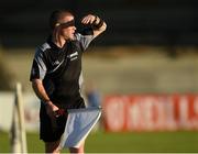 23 June 2018; Linesman Pádraig Hughes during the GAA Football All-Ireland Senior Championship Round 2 match between Longford and Kildare at Glennon Brothers Pearse Park in Longford. Photo by Piaras Ó Mídheach/Sportsfile