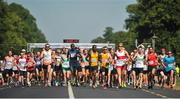 24 June 2018; A general view of competitors during the start the Irish Runner 5 Mile at Phoenix Park in Dublin. Photo by Tomás Greally/Sportsfile