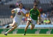 24 June 2018; Graham Waters of Kildare in action against Cian McPartland of Meath during the Leinster GAA Football Junior Championship Final match between Kildare and Meath at Croke Park in Dublin. Photo by Piaras Ó Mídheach/Sportsfile
