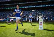 24 June 2018; Donal Kingston of Laois runs out prior to the Leinster GAA Football Senior Championship Final match between Dublin and Laois at Croke Park in Dublin. Photo by Stephen McCarthy/Sportsfile