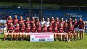 24 June 2018; The Galway team prior to the TG4 Connacht Ladies Senior Football Final match between Mayo and Galway at Elvery’s MacHale Park in Castlebar, Mayo. Photo by Seb Daly/Sportsfile