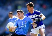 24 June 2018; Paddy Andrews of Dublin in action against Darren Strong of Laois during the Leinster GAA Football Senior Championship Final match between Dublin and Laois at Croke Park in Dublin. Photo by Stephen McCarthy/Sportsfile