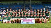 24 June 2018; The Mayo team prior to the TG4 Connacht Ladies Senior Football Final match between Mayo and Galway at Elvery’s MacHale Park in Castlebar, Mayo. Photo by Seb Daly/Sportsfile