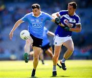 24 June 2018; Paddy Andrews of Dublin in action against Darren Strong of Laois during the Leinster GAA Football Senior Championship Final match between Dublin and Laois at Croke Park in Dublin. Photo by Stephen McCarthy/Sportsfile