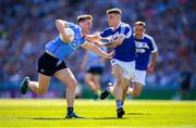 24 June 2018; Ciarán Kilkenny of Dublin in action against Trevor Collins of Laois during the Leinster GAA Football Senior Championship Final match between Dublin and Laois at Croke Park in Dublin. Photo by Stephen McCarthy/Sportsfile