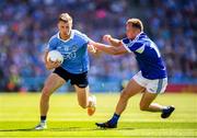 24 June 2018; Paul Mannion of Dublin in action against Damien O'Connor of Laois during the Leinster GAA Football Senior Championship Final match between Dublin and Laois at Croke Park in Dublin. Photo by Stephen McCarthy/Sportsfile