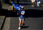 24 June 2018; Dublin supporter Courtney Juhel, age 5, from Glasnevin, Co Dublin ahead of the Leinster GAA Football Senior Championship Final match between Dublin and Laois at Croke Park in Dublin. Photo by Daire Brennan/Sportsfile