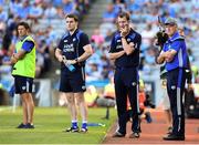 24 June 2018; Laois manager John Sugrue, second from right, during the Leinster GAA Football Senior Championship Final match between Dublin and Laois at Croke Park in Dublin. Photo by Stephen McCarthy/Sportsfile