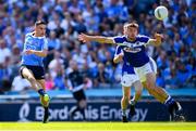 24 June 2018; Niall Scully of Dublin in action against Colm Begley of Laois during the Leinster GAA Football Senior Championship Final match between Dublin and Laois at Croke Park in Dublin. Photo by Stephen McCarthy/Sportsfile
