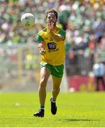 24 June 2018; Odhran MacNiallais of Donegal during the Ulster GAA Football Senior Championship Final match between Donegal and Fermanagh at St Tiernach's Park in Clones, Monaghan. Photo by Ramsey Cardy/Sportsfile