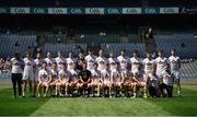 24 June 2018; The Kildare squad prior to the Leinster GAA Football Junior Championship Final match between Kildare and Meath at Croke Park in Dublin. Photo by Stephen McCarthy/Sportsfile