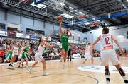 26 June 2018; Grainne Dwyer of Ireland shoots a basket during the FIBA 2018 Women's European Championships for Small Nations Group B match between Norway and Ireland at the Mardyke Arena in Cork, Ireland. Photo by Brendan Moran/Sportsfile