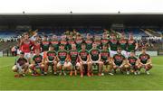 17 June 2018; The Mayo squad before the EirGrid Connacht GAA Football U20 Championship Final match between Mayo and Roscommon at Dr Hyde Park in Roscommon. Photo by Piaras Ó Mídheach/Sportsfile